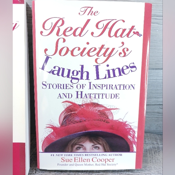 The Red Hat Society Bundle of 2 Books Hard and Paperback Inspirational - Picture 3 of 11